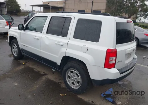 2015 Jeep Patriot Sport from USA, damaged, VIN 1C4NJRBB4FD207546
